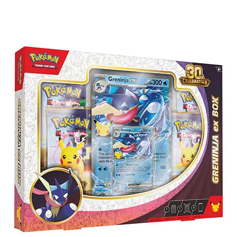 30th celebration Greninja ex box
