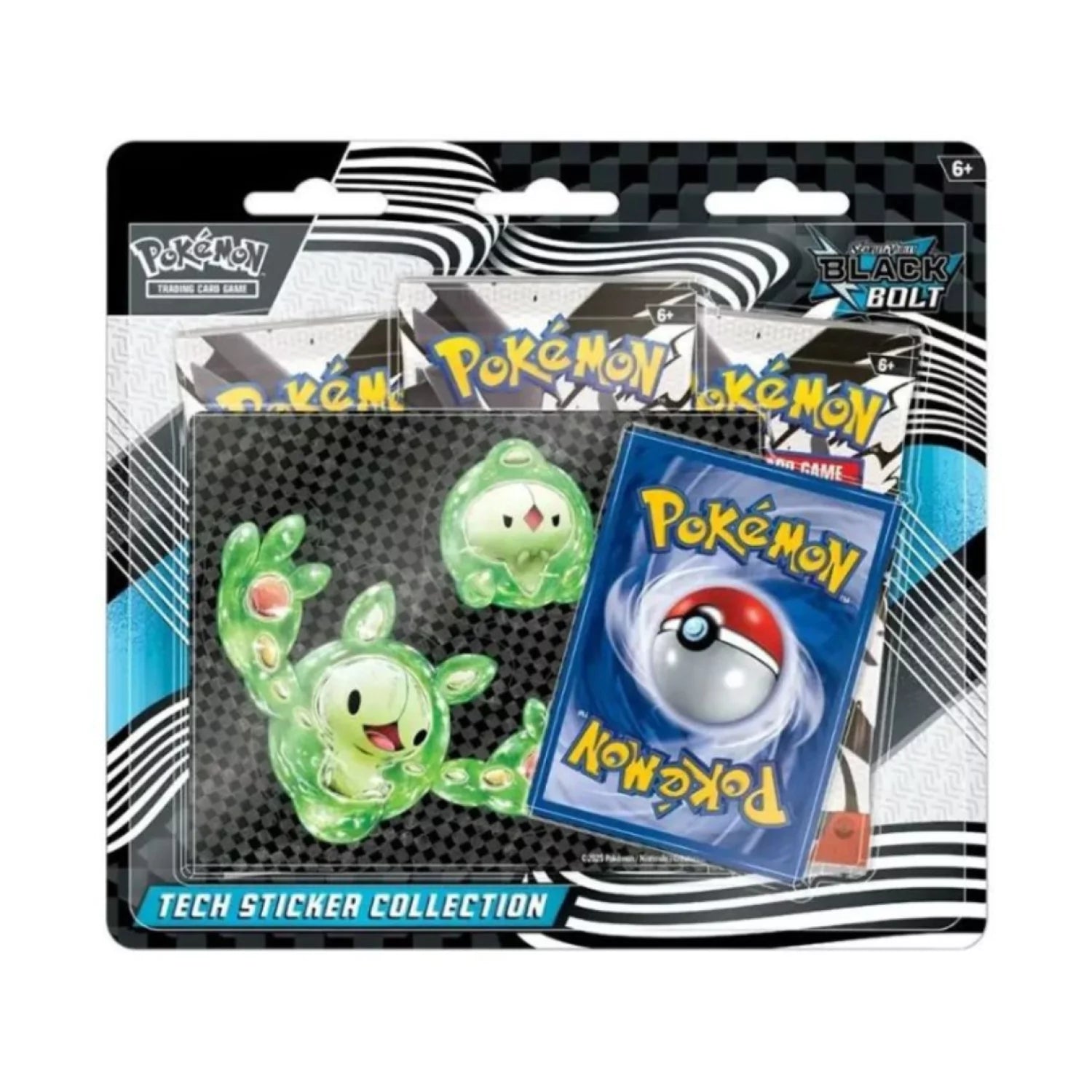 Pokémon Tech Sticker Collection Black Bolt - Reuniclus