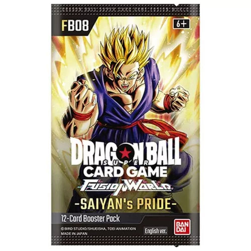 Dragon ball FB08 Saiyans Pride Booster Pack