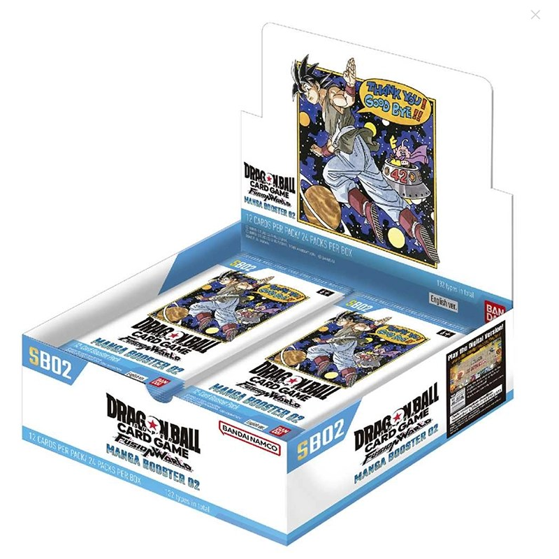 DRAGON BALL SCG: FUSION WORLD - MANGA BOOSTER 02 BOOSTERBOX