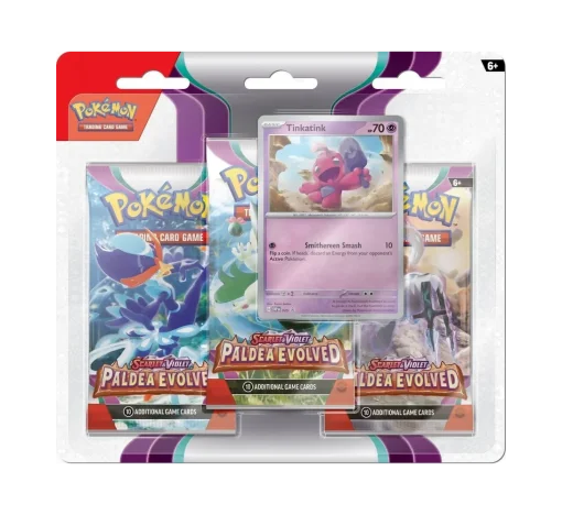 Paldea Evolved 3 Pack Blister