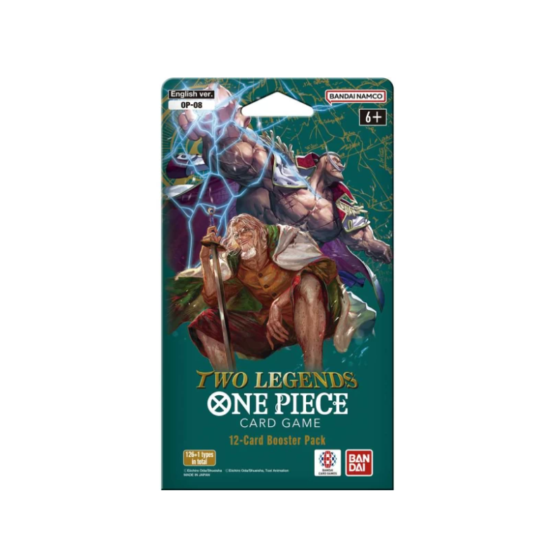 OP08 Two legends sleeved booster pack