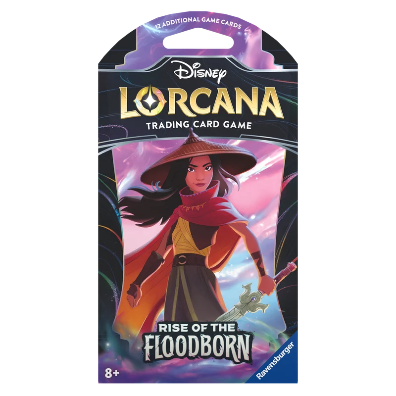 Lorcana Rise of the floodborn sleeved booster pack