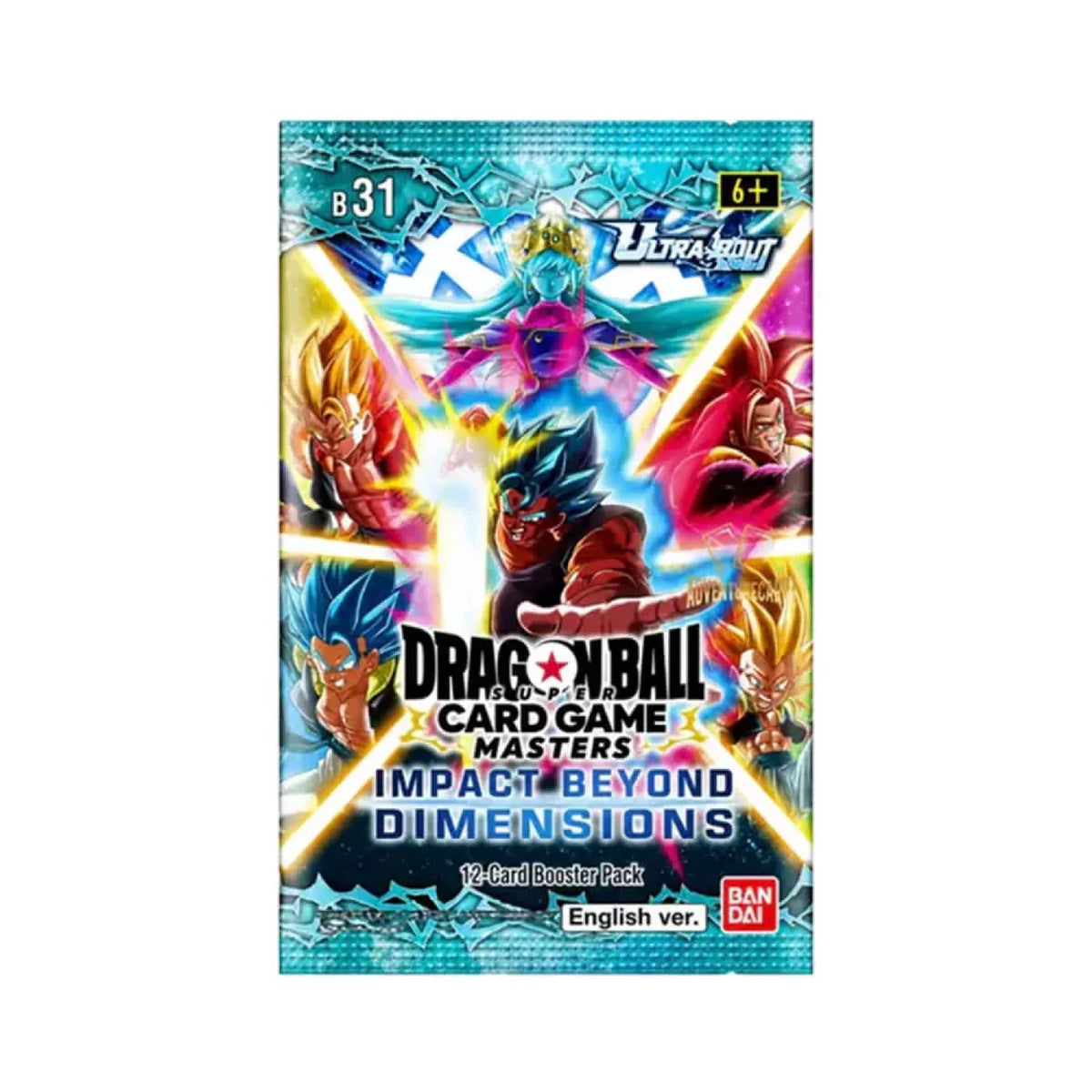 Dragon ball B31 Impact Beyond Dimensions booster pack