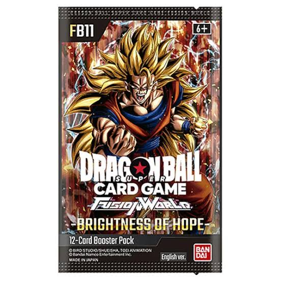 Dragon ball FB11 Brightness of Hope booster pack