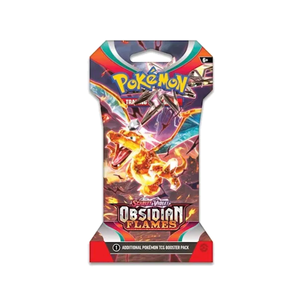 Obsidian Flames Sleeved Booster Pack
