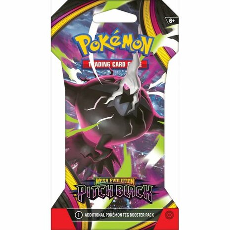 Pitch Black sleeved booster pack